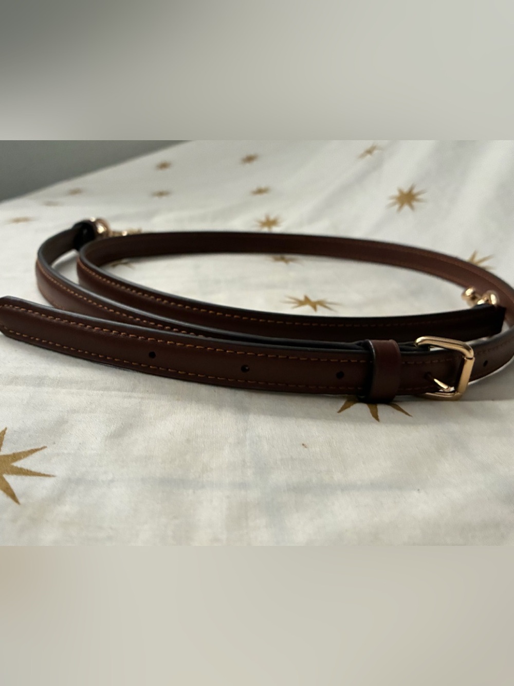 Coach Brown Leather Replacement Handle Strap - Picture 2 of 7